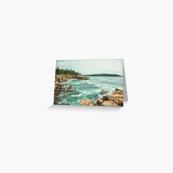 Item preview, Acadia Coastline - National Park Ocean designed and sold by artcascadia.