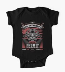 The Second Amendment is My Gun Permit One Piece - Short Sleeve