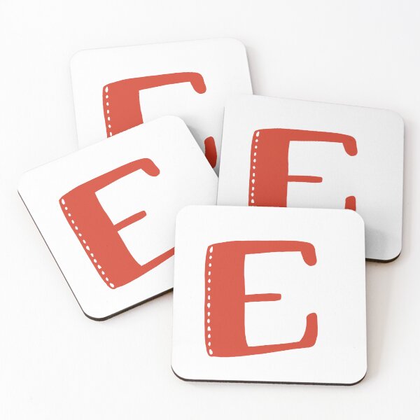 Item preview, Letter E initial monogram alphabet capital E designed and sold by Antique-Gifts.