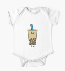 Bubble Boba Pearl Milch Tee Tapioka Kugeln Baby Body Kurzarm