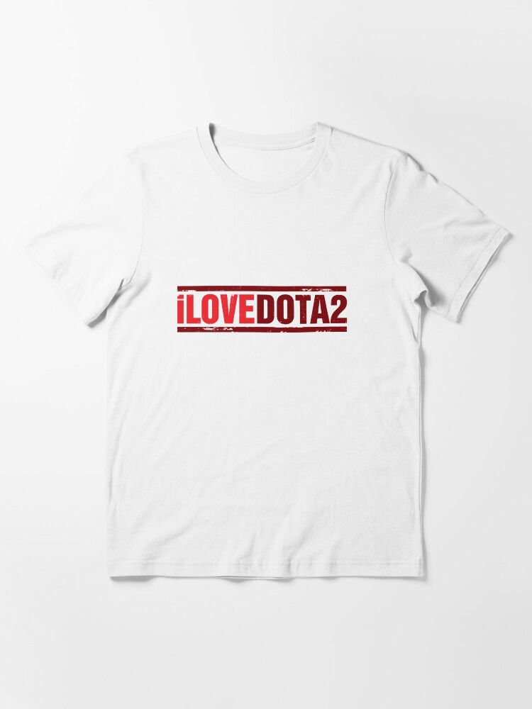T-shirt essentiel 'J'aime Dota 2' : autre vue