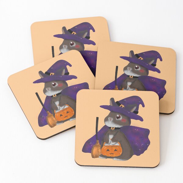 Item preview, Bunny Little Witch _ Bunniesmee Halloween Edition  designed and sold by bunniesmee.