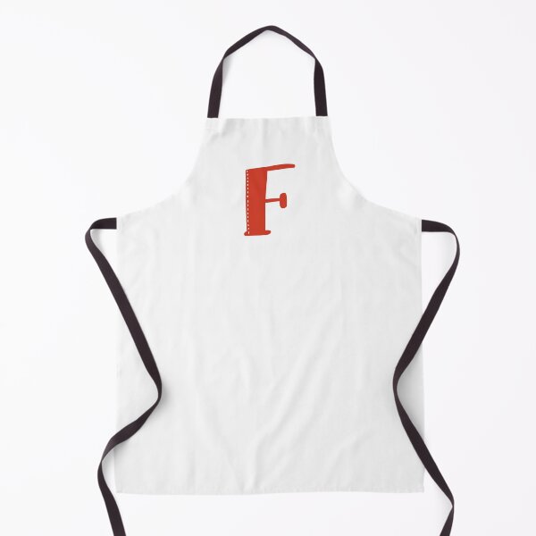 Item preview, Letter F Red initial monogram alphabet F capital designed and sold by Antique-Gifts.
