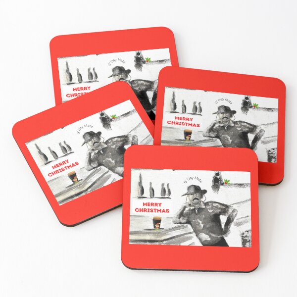Item preview,  Christmas Card. G' Day Mate  designed and sold by Bagsyrose.