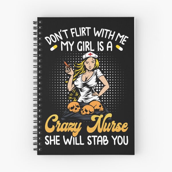 Item preview, Don't Flirt With Me My Wife Is A Crazy Nurse She Will Stab You designed and sold by batyduntenu.