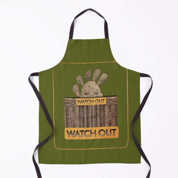 Item preview, Attention - WATCH OUT - cactus man behind the fence - photo collage designed and sold by kikidu21.