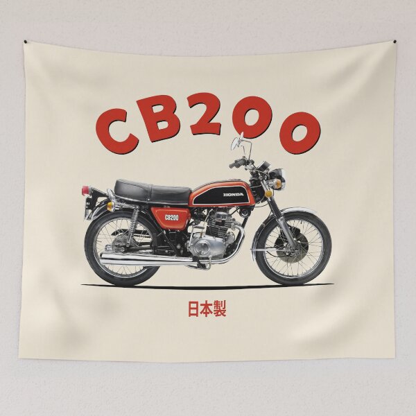 Item preview, The CB200 Classic Motorcycle designed and sold by rogue-design.