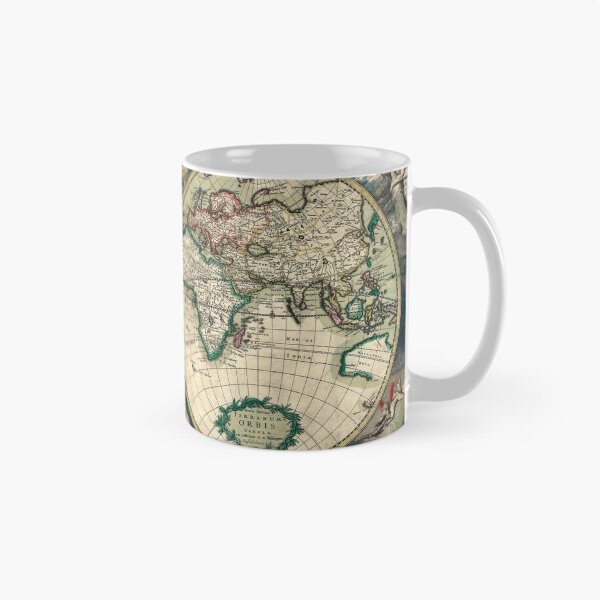 Item preview, Vintage world map designed and sold by monsterplanet.