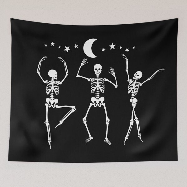 Item preview, Halloween Party Dancing Skeleton designed and sold by Artistusha.