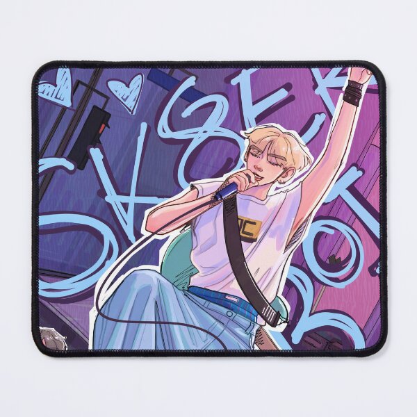 Item preview, TXT Huening Kai SK8ER BOI fanart designed and sold by daehwisday.