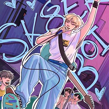 Vorschaubild zum Design TXT Huening Kai SK8ER BOI-Fanart von daehwisday