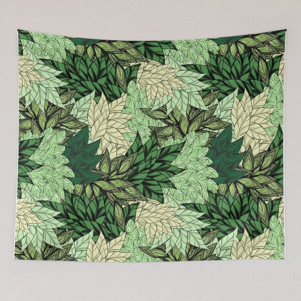 Item preview, Green, turquoise, beige sheets. designed and sold by marinaklykva.