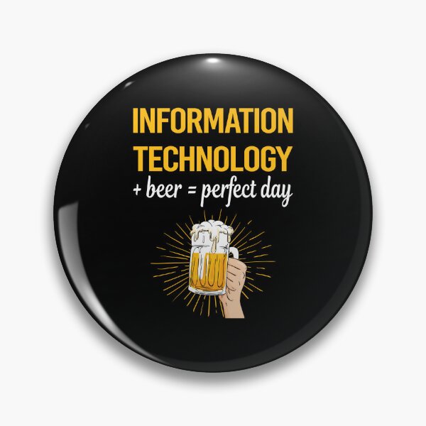 Item preview, Beer Perfect Day Information Technology designed and sold by WigglesDailey.