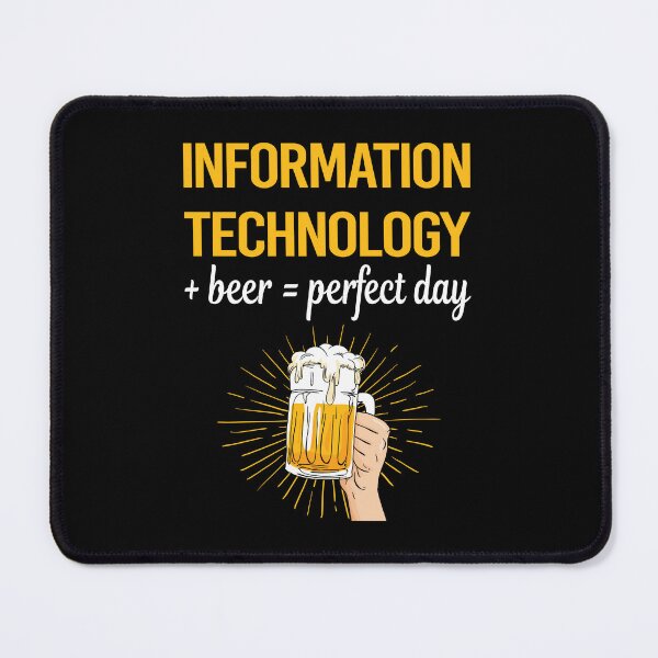 Item preview, Beer Perfect Day Information Technology designed and sold by WigglesDailey.