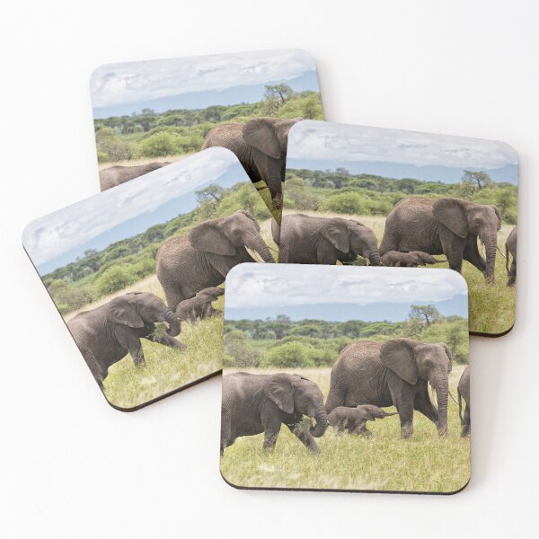 Item preview, African Bush Elephants (Loxodonta africana) designed and sold by Yair Karelic.