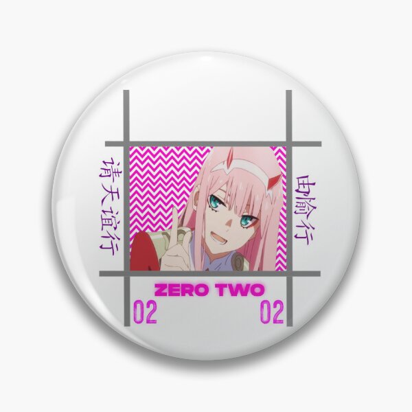 Item preview, Zero Two 02 designed and sold by Aestheticanime2.