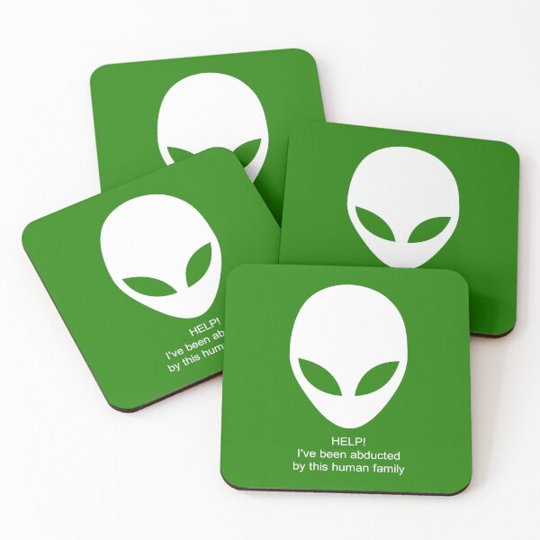 Item preview, Alien Abducted By Human Family designed and sold by PureCreations.