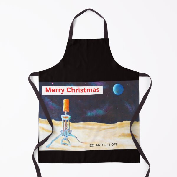 Item preview, Christmas Card. Merry Christmas 321 And Lift Off designed and sold by Bagsyrose.