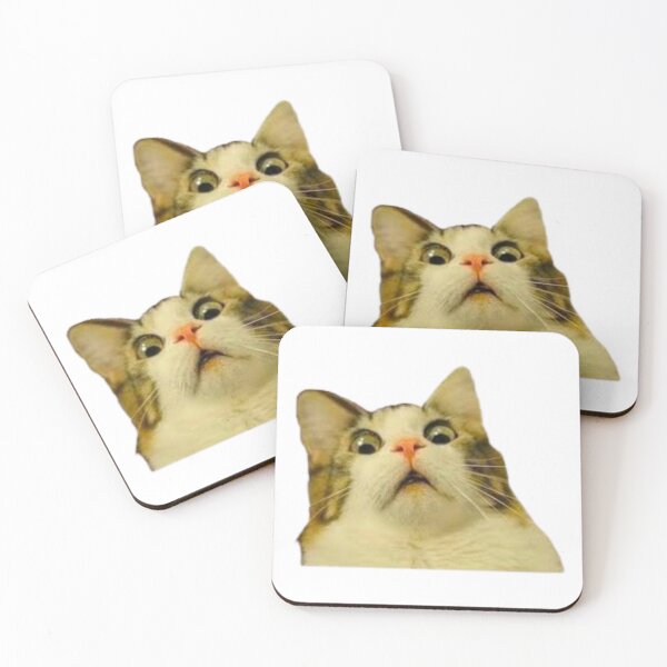 Item preview, Surprised Cat designed and sold by the-al-foil.