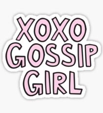 XOXO Gossip Girl Sticker