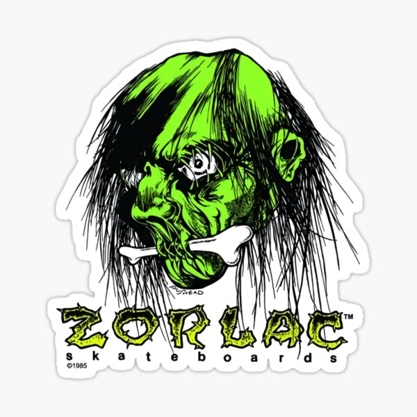 Zorlac Stickers for Sale | Redbubble