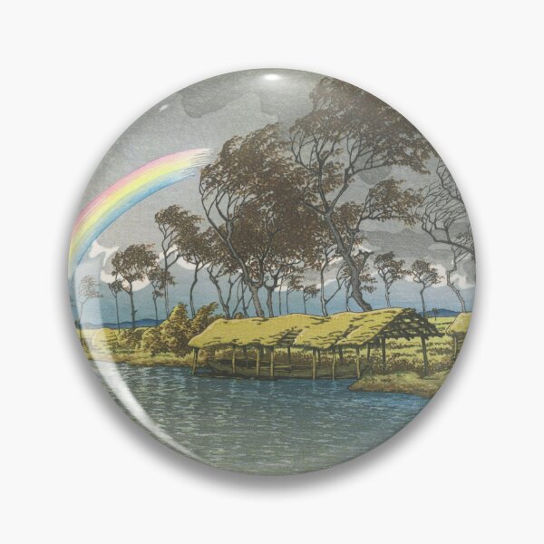Item preview, Autumn Rainbow at Hatta Kaga by Kawase Hasui designed and sold by Takeda-art.