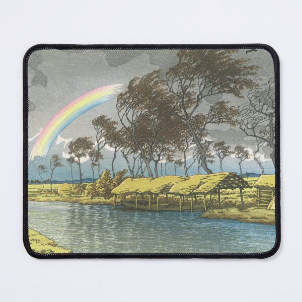 Item preview, Autumn Rainbow at Hatta Kaga by Kawase Hasui designed and sold by Takeda-art.