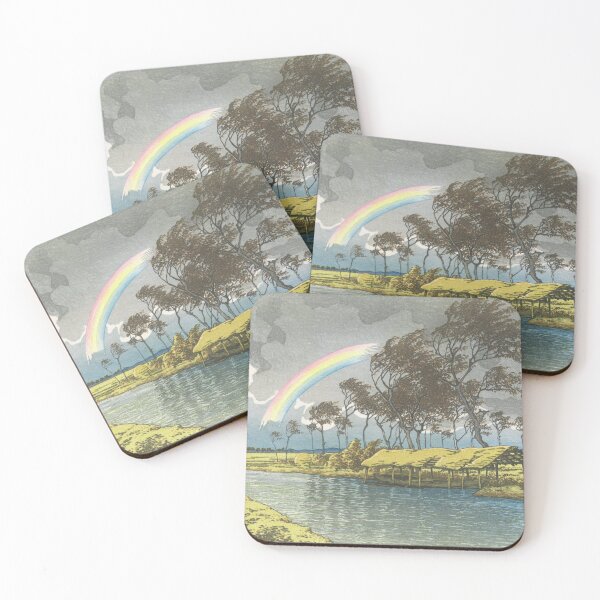 Item preview, Autumn Rainbow at Hatta Kaga by Kawase Hasui designed and sold by Takeda-art.