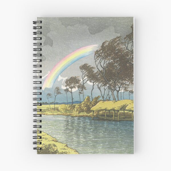 Item preview, Autumn Rainbow at Hatta Kaga by Kawase Hasui designed and sold by Takeda-art.