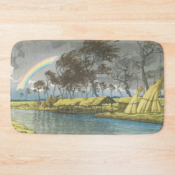 Item preview, Autumn Rainbow at Hatta Kaga by Kawase Hasui designed and sold by Takeda-art.