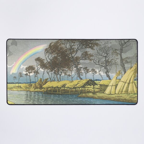 Item preview, Autumn Rainbow at Hatta Kaga by Kawase Hasui designed and sold by Takeda-art.