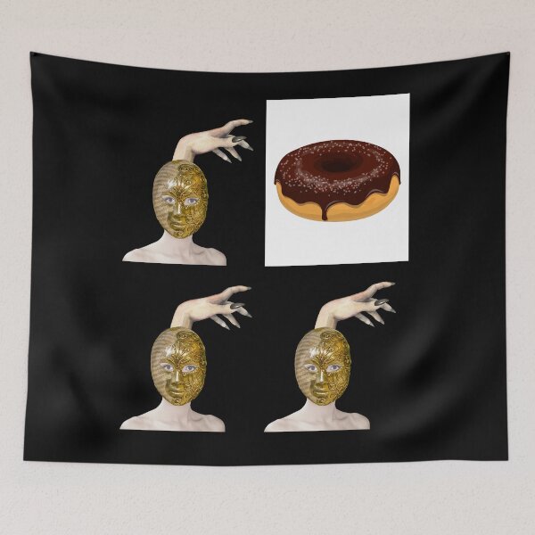 Item preview, WITCHES WANT DOUGHNUTS -3- (in black) (What Witches Want) | Halloween Witch Hand | Halloween Costume | Funny Halloween designed and sold by CosmicStory.