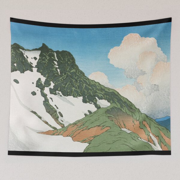 Item preview, Asahigadake from Mount Hakuba by Kawase Hasui designed and sold by Takeda-art.
