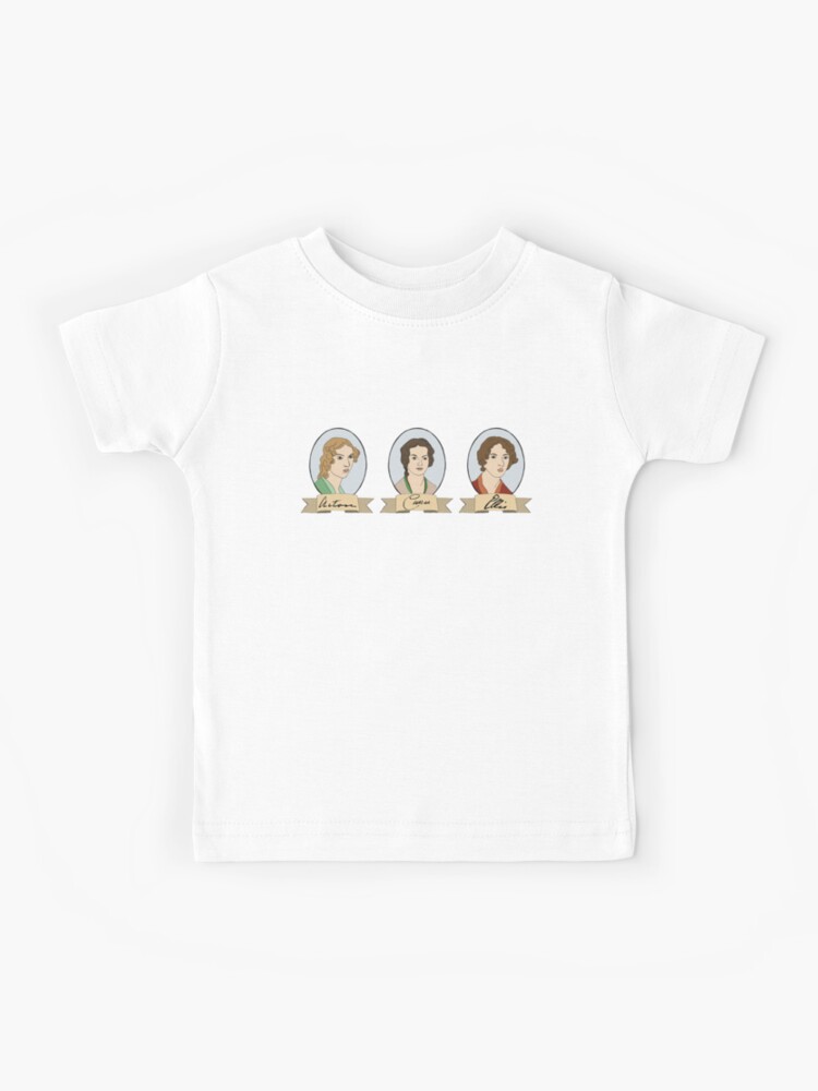 Acton Currer And Ellis Bell Kids T Shirt By Whatsapooka Redbubble