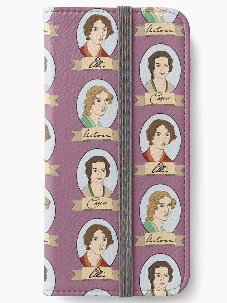 Acton Currer And Ellis Bell Iphone Wallet By Whatsapooka Redbubble