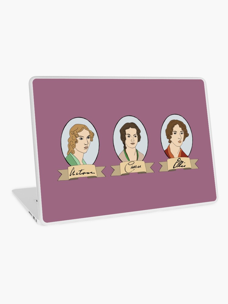 Acton Currer And Ellis Bell Laptop Skin By Whatsapooka Redbubble