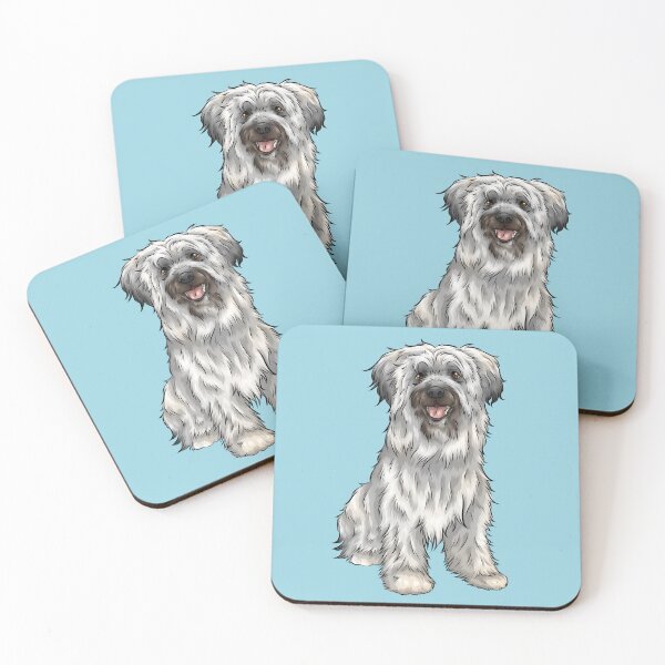 Item preview, Pyrenean Shepherd Dog | Cute Dog Art designed and sold by shirinsart.