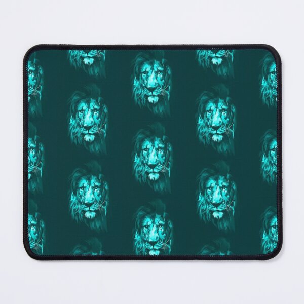 Item preview, Cool blue lion head art. designed and sold by BEAUTY ⭐⭐⭐⭐⭐.