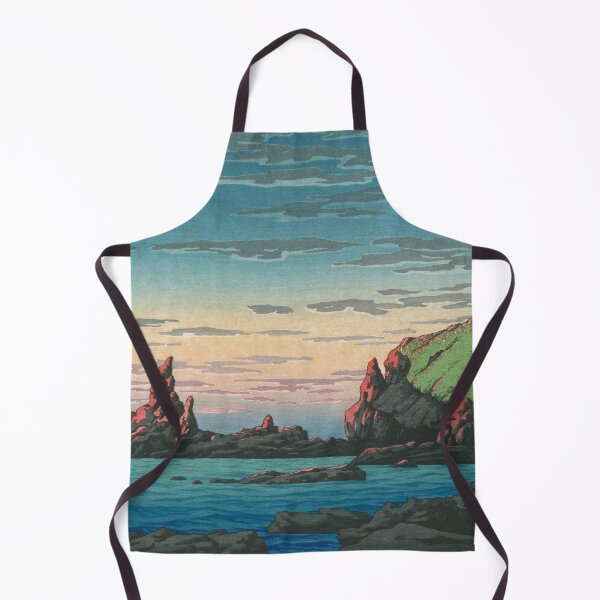 Item preview, Ryugashima Island at Oga Peninsula by Kawase Hasui designed and sold by Takeda-art.