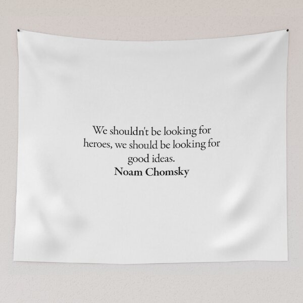 Item preview, Noam Chomsky Communist Quote designed and sold by betterquotes.