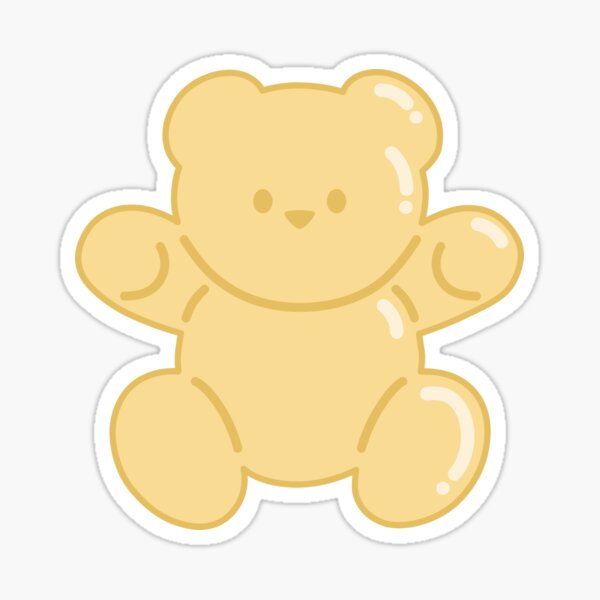 Item preview, Yellow Gummy Bear designed and sold by Gay-Koala.