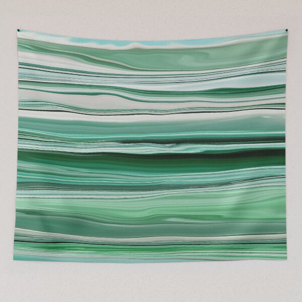 Item preview, Abstract Ocean Horizontal Lines Coastal Style Décor Beachy Vibes Art 3 of 20  designed and sold by Beachy.