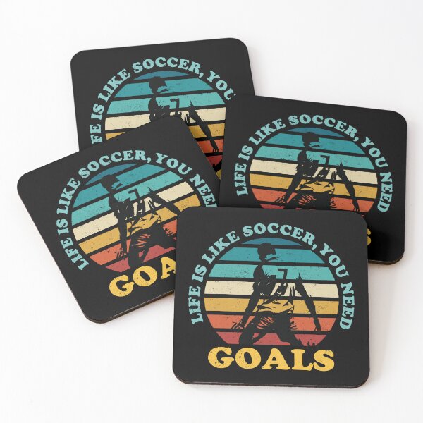Item preview, Life Is Like Soccer You Need Goals - Soccer Quote designed and sold by Numero14.