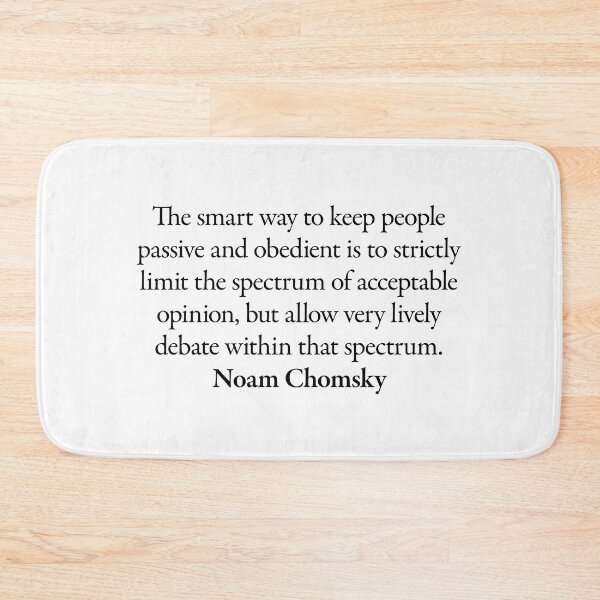Item preview, Noam Chomsky Communist Quote designed and sold by betterquotes.