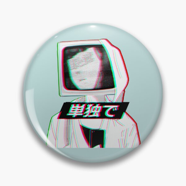 Item preview, TV HEAD - Sad Japanese Aesthetic designed and sold by PalmMurrdg.
