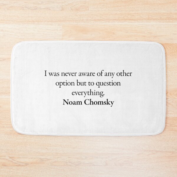 Item preview, Noam Chomsky Communist Quote designed and sold by betterquotes.