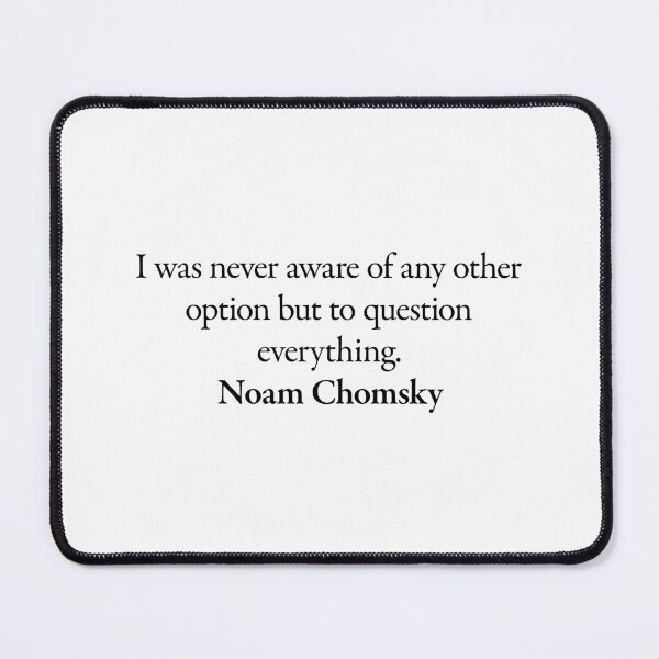 Item preview, Noam Chomsky Communist Quote designed and sold by betterquotes.