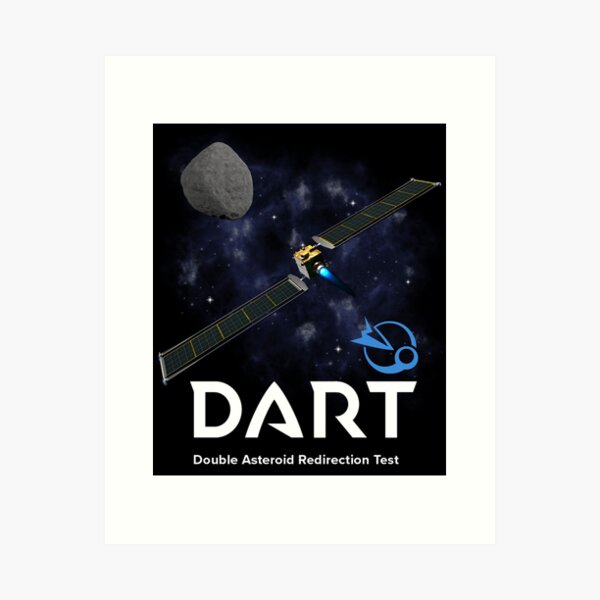 Item preview, Nasa DART Mission Planetary Defense designed and sold by ZavageDesigns.