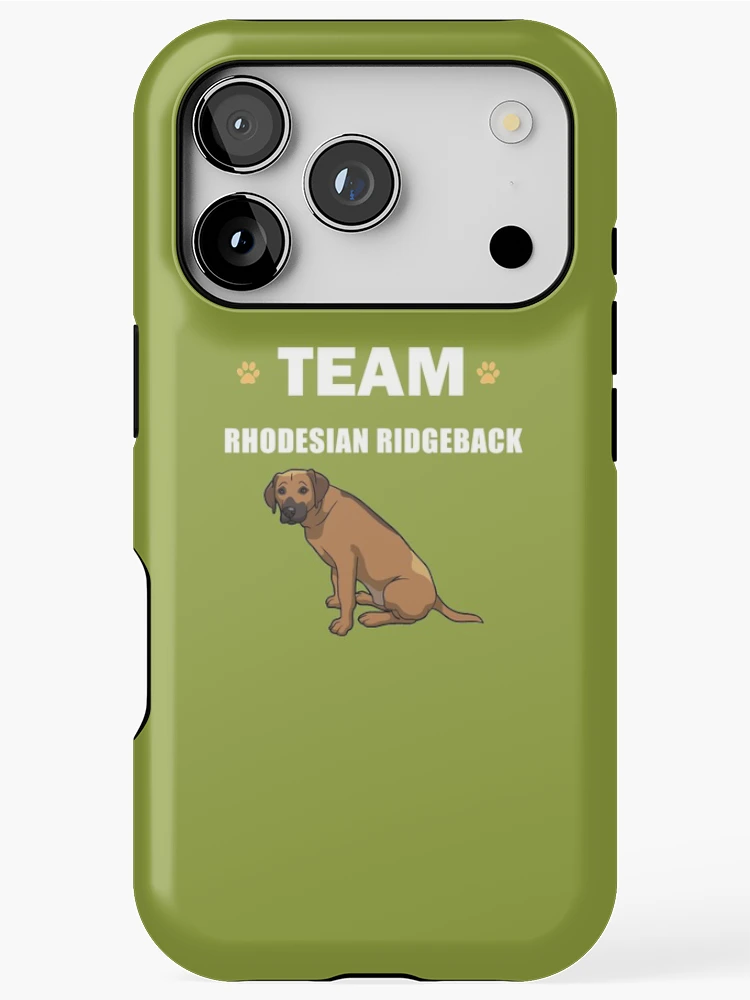 Thumbnail 1 of 4, iPhone Case, Team Rhodesian Ridgeback designed and sold by AlwaysAwesome.