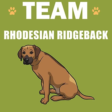 Artwork thumbnail, Team Rhodesian Ridgeback by AlwaysAwesome